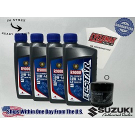 Suzuki Cyclemax FS Ecstar R9000 Oil Change Kit fits 1998-2002 Suzuki LT-F500F