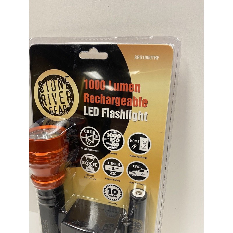 Stone River Gear NEW Stone River Gear SRG1000TRF 1000 Lumen
