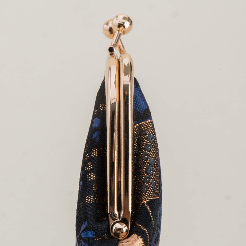 Kyoto Geimidou Nishijin Weave Wallet, 3.3 inch (3.3 cm) Purse