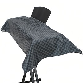 Musiin Premium Luxury PU Black Gray Grid Piano Cover, Elegant Design, Suitable for 88-key Digital Pianos, Including YAMAHA P71, Donner DEP-08, DDP-60, AODSK UPB-85, etc. Stylish and Practical