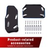 lekudo Pack-2 Car Brake and Accelerator Pedal, 5.1" x 3.5"
