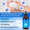 Magnesium Spray, Pure Magnesium Oil Spray Natural in Glass Bottle,