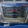 Coast to Coast International NEW Front 1pc Chrome Grille Insert