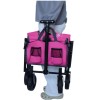 Unbranded Expandable Dual-Layer Utility Wagon Grocery Cart for Camping, Shopping