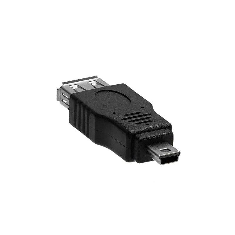 Cmple Mini USB 2.0 Male to USB 2.0 Female Adapter,