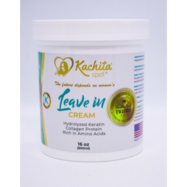 KachitaSpell Leave-In Conditioner Cream Kachita Spell - Hydrolyzed Keratin, Collagen Protein