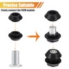 X AUTOHAUX 4 Set FICM Mounting Bushing Set for Ford