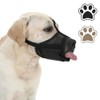 Kryrinl Dog Muzzle Dog Mouth Cover Adjustable Muzzle for Biting