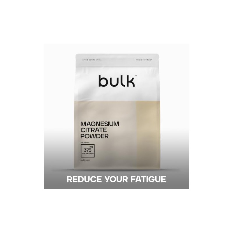 Bulk Magnesium Citrate Powder, 500 g