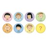 Chibi Maruko-chan Trading Can Badge (Maruko and Friends) CM-CB581 *1