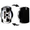 4x Oven Hob Knob Switch Silver Black Compatible With Belling