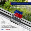 DOJA Barcelona Mini Ball Valve, Pack of 2, Blue &