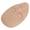 Eyelash Extension Face Mannequin 3 Pairs Removable Eyelids Single Layer