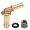 Car Thermostat Outlet Hose Connector, Water Kit LR049990 Copper Replacement