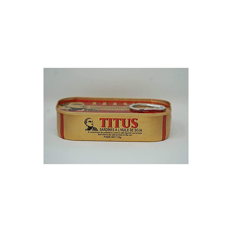 Titus Sardines in Vegetable Oil Pack Of 5 (5 x