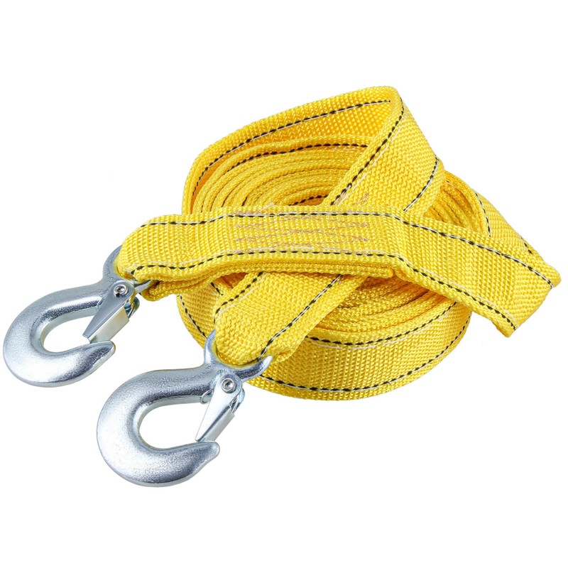 GIVIHGETI Tow Rope, 4 m 5 Ton Tow Strap, Pull