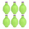 6pcs Kids Toy Hand Grenades Pretend Role Play Plastic Grenades