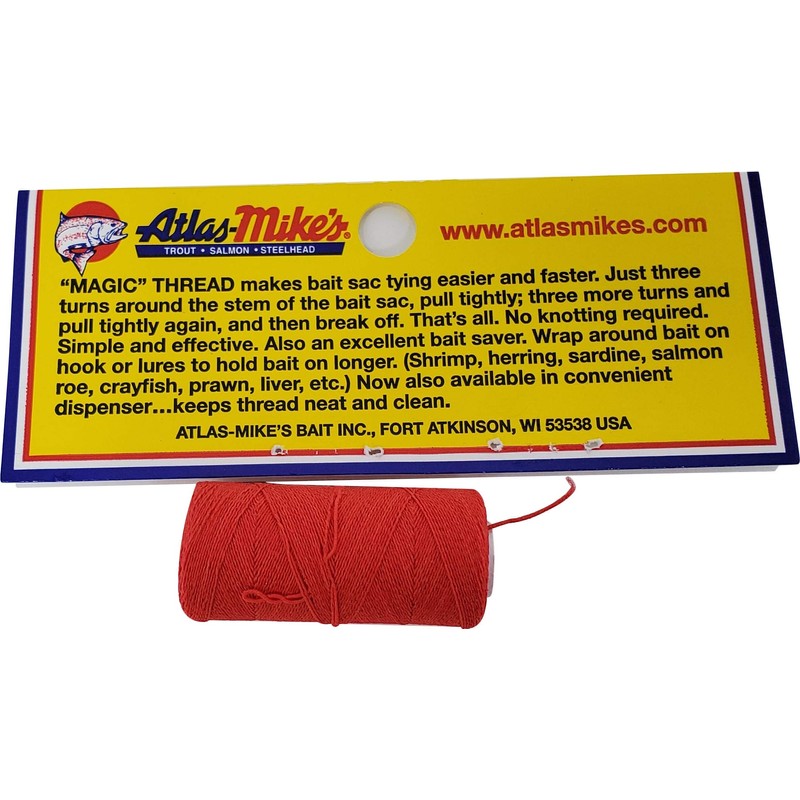 Atlas Mike’s Magic Thread – No-Knot Bait Thread for Tying
