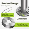 Hand Rails for Steps, 1-2 Step Stainless Steel 304 Single