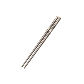 Thous Winds Titanium Chopsticks, Foldable Ultralight Chopsticks, Reusable Utensils for Camping Backpacking Hiking Travel Home, 9-inch, with Storage Bag