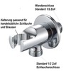 Hand Shower with Hose and Wall Connection Shower Head Set