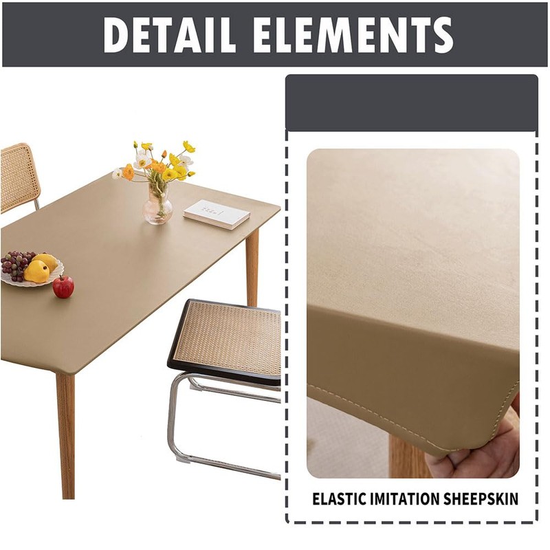 Mateju Tablecloth Washable Rectangular 90 x 140 cm, Outdoor Lotus