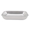 Fruit Vegetable Rectangular Strainer Basket Stainless Steel Colander Strainer Rectangle