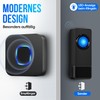 Strex Wireless Doorbell with 2 Receivers, Plug & Play, 300