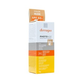Photoage Protector Solar en Stick Mineral Color FPS 50+ 16g Tono Nude - Filtros 100% Minerales y Ácido Hialurónico (Tono Nude)