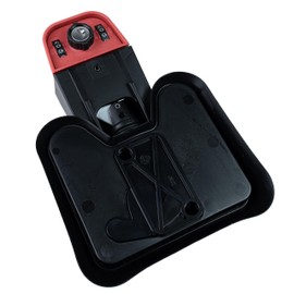 FELGNER - SUDHAUS Wheelie Bin Lock 2340 with Combination Lock and Key | High-Quality Lock for Rubbish Containers, Wheelie Bins for 2 Wheel Containers with Standard Lid and 120 and 240 Litres