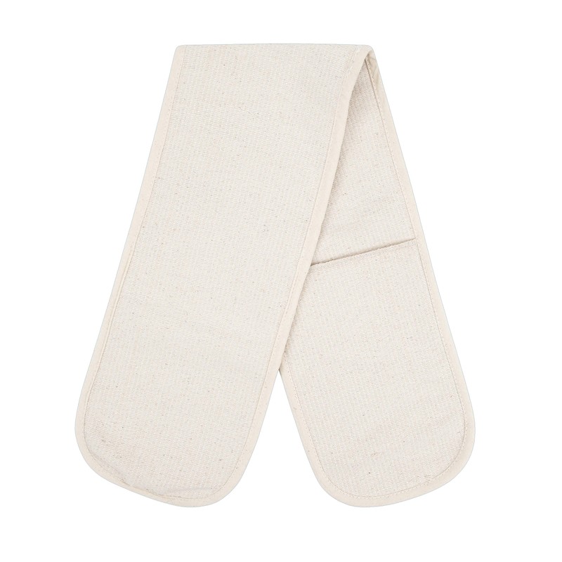 1 x Natural Double Oven Glove and 1 x Oven