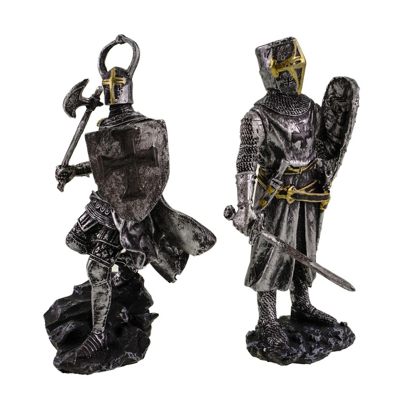 Kremers Schatzkiste Set of 2 Knights Templar in Armour 17