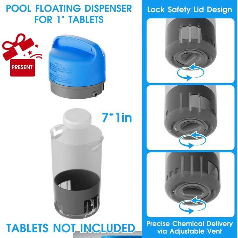 TidyMister All in One Pool Cleaning Kit - 18'' Repairable