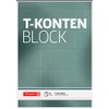 Brunnen Writing Pad T Accounts Pad A4, 25 sheets, A4,
