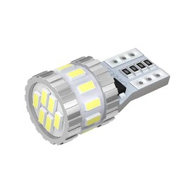 T10 LED White Explosive Light, Built-in Canceller, Position Lamp, License Plate Light, Room Lamp, Heavy Duty, Non-Polarity, 3014 LED Element, DC12V Compatible, 2.4 W, 6000K-6500K, Super Explosive,