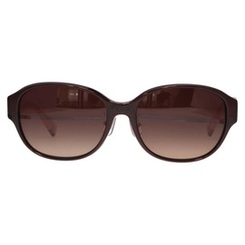 Furla SFU849J 6XKP 55 Women's Sunglasses, Frame Color: Shiny Brown; Lens Color: Polarized Brown Grade