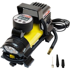 EPAuto 12V DC Portable Air Compressor Pump, Digital Tire Inflator