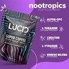 Lucid Superfood Organic Mushroom Coffee with Nootropics - Lion's Mane,