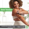 Gaiam Restore Hand-Held Rolling Massager, Palm-Shaped Roller Glove with Seven