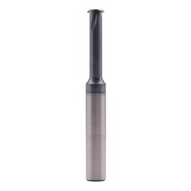 BestParts 5/16" 18-48 TPI Single Pitch Solid Carbide Thread end Mill - AlTiN Coated, 4 Flute, .240" Cutting Diameter, 1/4" Shank Diameter, Necked to Thread .625 Deep, 2-1/2" Overall Length