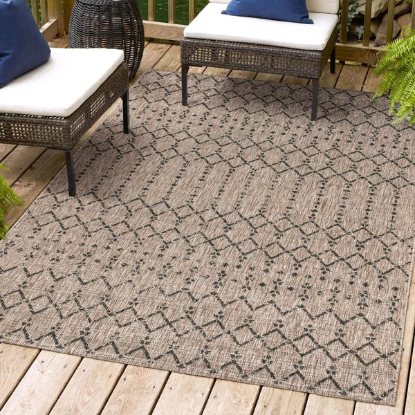 JONATHAN Y JONATHAN Y SMB108D-8 Ourika Moroccan Geometric Textured Weave