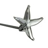DB Direct Imports Coastal Starfish Bathroom Decor, 24" Towel Bar