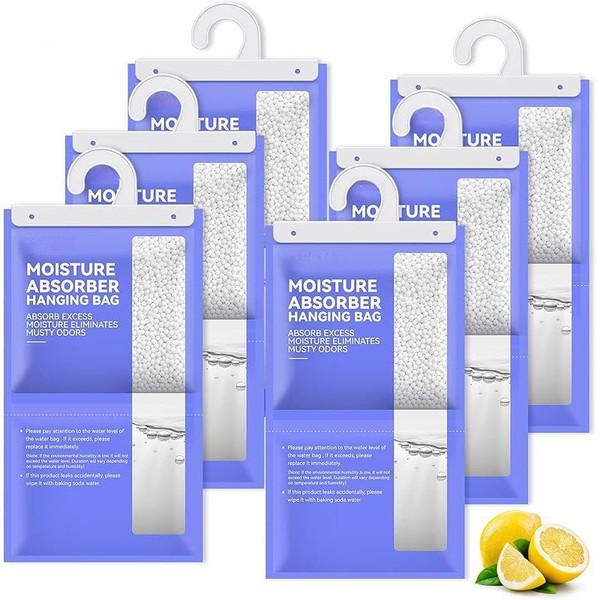 Moisture Absorbers Packets 10 Pack Dehumidifier Bags for Closet Unscented