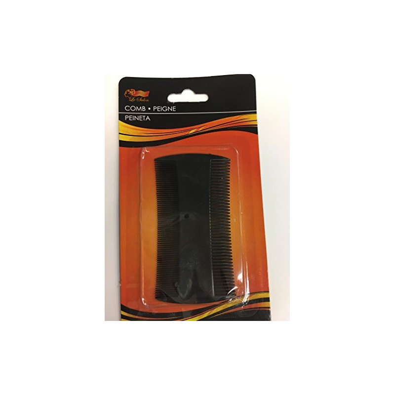 Le Salon Double Sided 4" Pocket Hair Comb