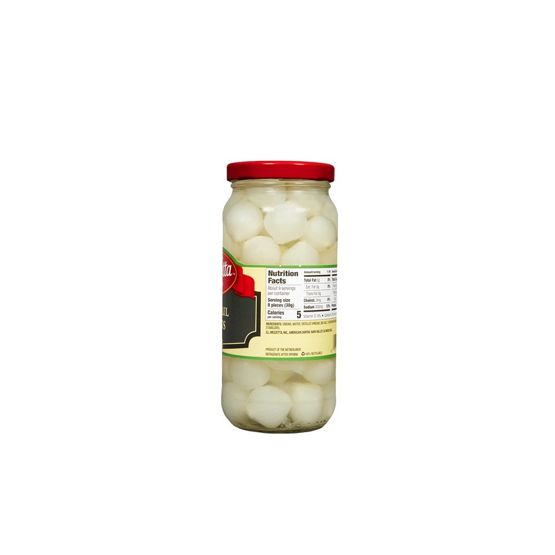 Mezzetta Cocktail Onions | Gluten Free, Keto, Kosher | 16