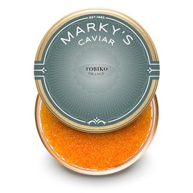 MARKY'S Orange Tobiko Flying Fish Roe - 17.5 oz / 500 g - Sushi Grade Caviar