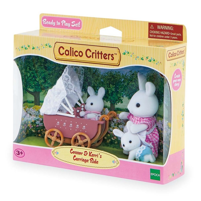 Calico Critters Patty & Paden's Double Stroller