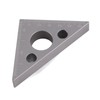 45/90 Degrees Matte Aluminum Alloy Mini Right Angle Ruler Woodworking