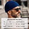 TOP-EX Winter Merino Wool Fisherman Short Beanies Hats for Men