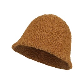 SIQITECH Fishing Hat Winter Women's Bucket Hat Anti Cold Winter Hat Warm Women's Hat Vintage Elegant Wool Hat Soft Winter Hat Foldable Fishing Hat for Outdoor Sports Leisure Holiday